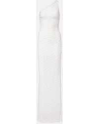 Missoni - Lame One-Shoulder Maxi Dress - Lyst