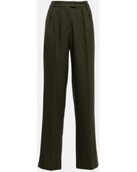 AYA MUSE - Pantalon Ample Ori A Taille Haute - Lyst