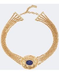 Chloé - Halskette Mit Edelstein - Lyst