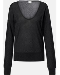 Tod's - Ribbed-Knit Wool And Silk Sweater - Lyst