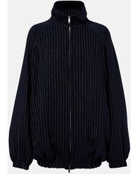 Frankie Shop - Baxter Pinstripe Oversized Jacket - Lyst