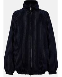 Frankie Shop - Baxter Pinstripe Oversized Jacket - Lyst