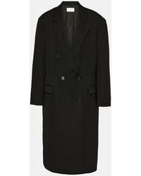 The Row - Andy Double-breasted Wool Coat - Lyst