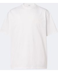 A.PRESSE - Cotton T-Shirt - Lyst