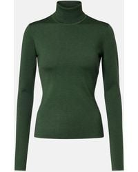 Gabriela Hearst - May Wool, Cashmere, And Silk Turtleneck Top - Lyst