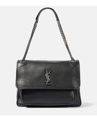 Saint Laurent - Niki Large Leather Shoulder Bag - Lyst
