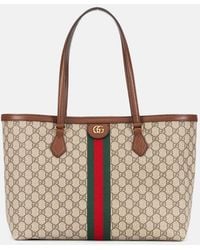 Gucci - Ophidia Large Tote Bag, Gg Canvas - Lyst