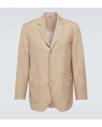 AURALEE - Wool And Mohair Blazer - Lyst