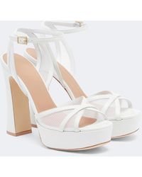 Malone Souliers - Sylvie Leather Platform Sandals - Lyst