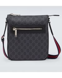 Gucci - Crossbody Bag Gg Aus Canvas Mit Leder - Lyst
