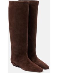 Paris Texas - Bettina 25 Suede Knee-High Boots - Lyst
