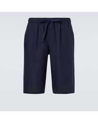 Dolce & Gabbana - Linen Bermuda Shorts - Lyst
