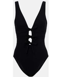 Karla Colletto - Lenora Bow-Detail Swimsuit - Lyst