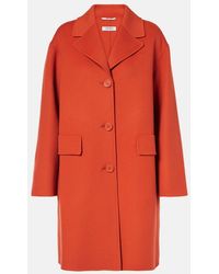 Max Mara - Single-Breasted Wool Coat - Lyst