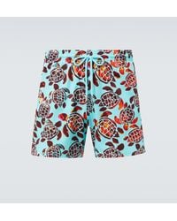 Vilebrequin - Moorise Printed Swim Trunks - Lyst