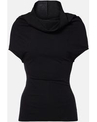 Rick Owens - Top De Jersey De Algodon - Lyst
