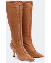 Jimmy Choo - Jozi Suede Knee-High Boots - Lyst