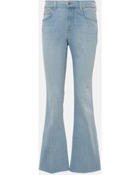 7 For All Mankind - Jean bootcut B(Air) a taille mi-haute - Lyst