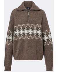 Fusalp - Mireva Mohair-Blend Half-Zip Sweater - Lyst