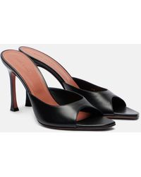 AMINA MUADDI - Alexa 95 Leather Mules - Lyst