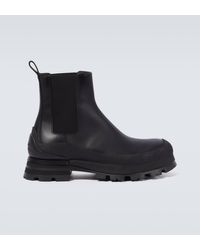 Alexander McQueen - Wander Leather Chelsea Boots - Lyst