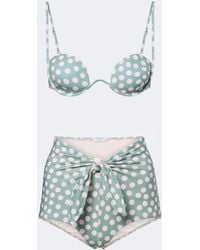 Alaïa - Polka-Dot Bikini - Lyst