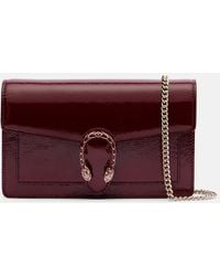 Gucci - Dionysus Mini Patent Leather Crossbody Bag - Lyst