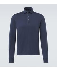 Fedeli - Polo De Pique De Algodon - Lyst