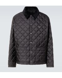 Prada - Re-Nylon Quilted Jacket - Lyst