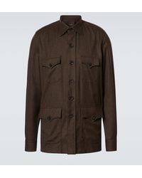 Rubinacci - Wool Overshirt - Lyst