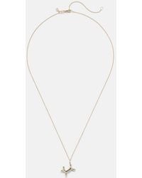 Sydney Evan - 14Kt Charm Necklace With Diamond - Lyst