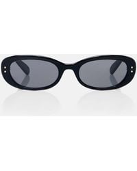 Dior - Dior Oblique B1I Oval Sunglasses - Lyst
