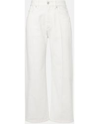 Brunello Cucinelli - Mid-Rise Wide-Leg Jeans - Lyst