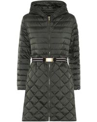Max Mara The Cube Trepa Down Coat - Black