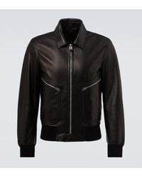 Tom Ford - Leather Jacket - Lyst