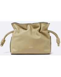 Loewe - Clutch Flamenco Mini de piel - Lyst