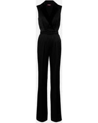Max Mara - Scalata Belted Jumpsuit - Lyst