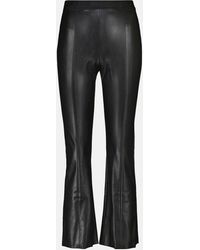 Wolford - Jenna Slim Faux Leather Pants - Lyst