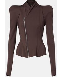 Rick Owens - Princess Panelled Woven Jacket - Lyst