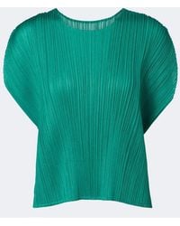 Pleats Please Issey Miyake - Monthly Colors: July Pleated Top - Lyst