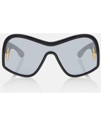 Loewe - Anagram Shield Sunglasses - Lyst