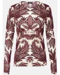 Etro - Paisley Top - Lyst