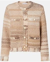 Veronica Beard - Sariyah Cotton And Wool-Blend Jacket - Lyst