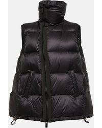 Sacai - Asymmetric Quilted Down Vest - Lyst