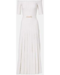 Gabriela Hearst - Ribbed-Knit Wool And Silk Maxi Dress - Lyst