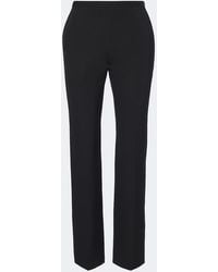 The Row - Cyril Wool-Blend Slim Pants - Lyst