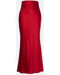 The Sei - Silk Charmeuse Maxi Skirt - Lyst