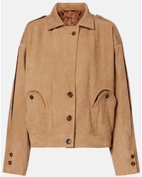 Blazé Milano - Jacke Kiso Aus Veloursleder - Lyst