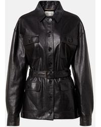 Saint Laurent - Saharienne Double-breasted Blazer - Lyst