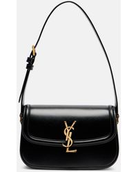 Saint Laurent - Solferino Mini Leather Shoulder Bag - Lyst